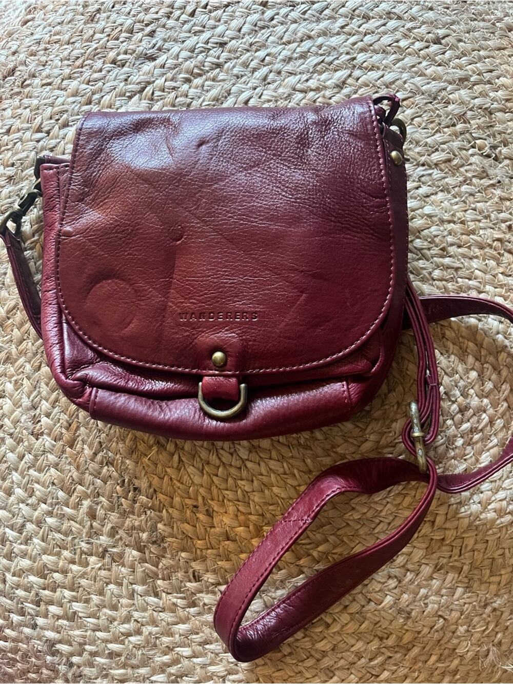 Wanderers Salzburg Crossbody Full Grain Leather Bag with Mini Pouch Wallet